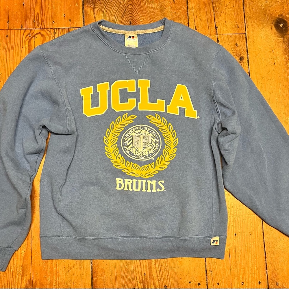 Vintage UCLA Russell Athletic Small Pullover Sweatshirt 90s Crewneck